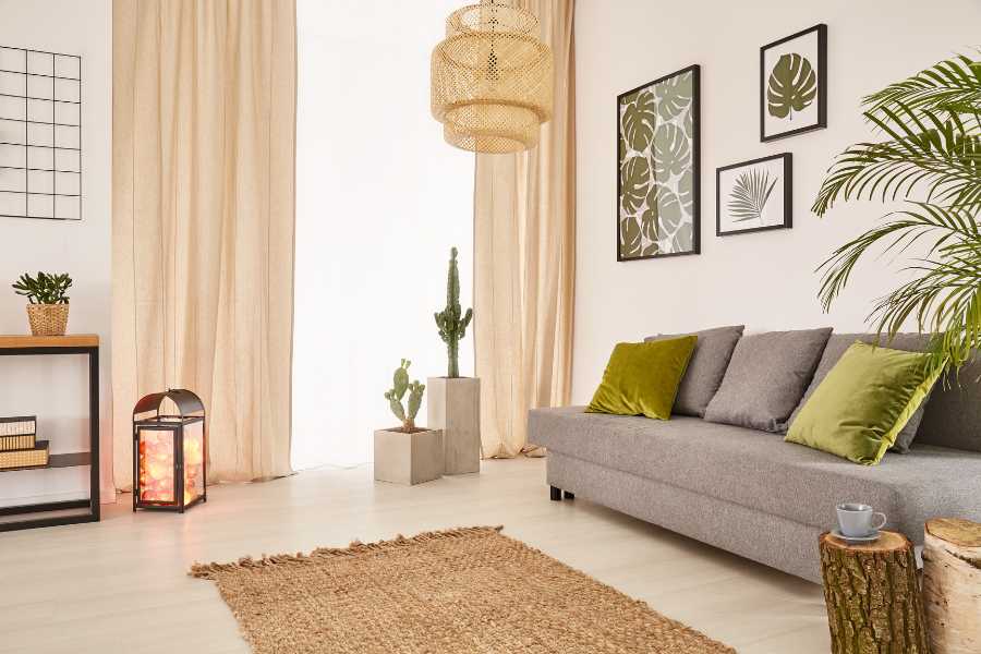 Colors per pintar la casa a l'estiu en un menjador