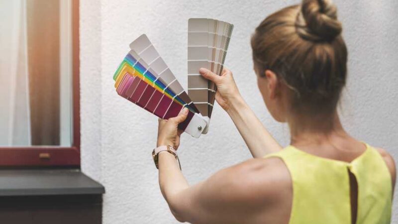 pintar una casa