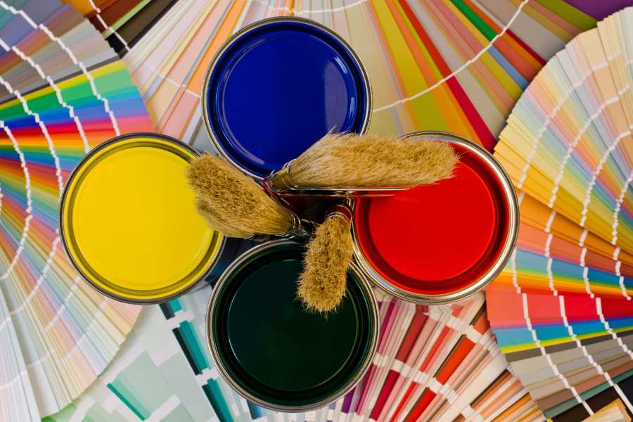 Elecció de colors per a pintar el pis