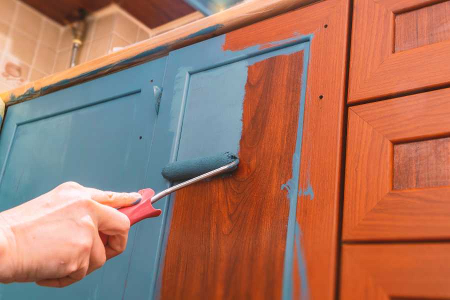 pintado de armarios de la cocina