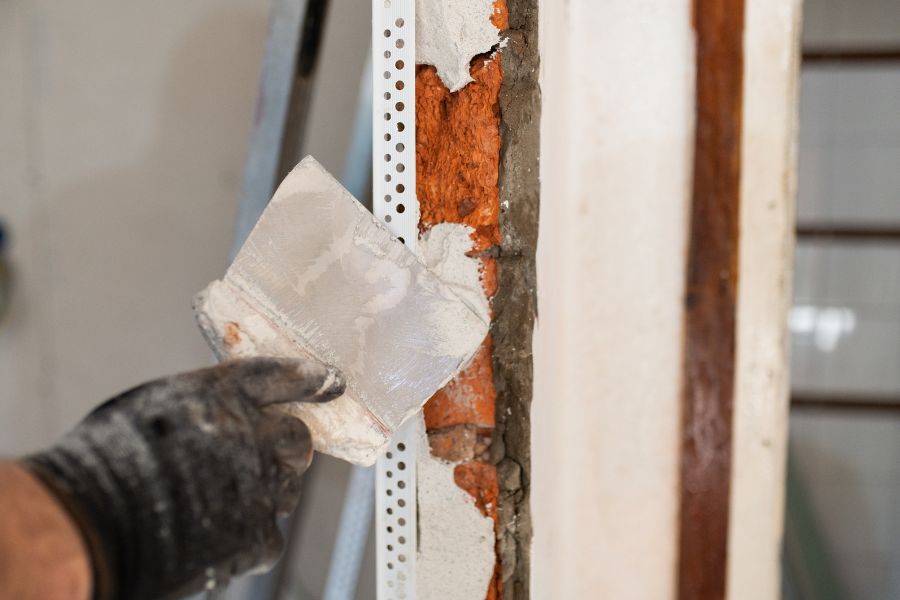 reparar una pared